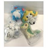 Japanese plush toys lot of 4