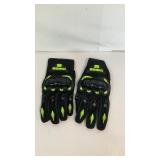 AXIO green XL motorcycle gloves new