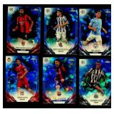 2024 Topps UEFA Sapphire Blue Lot of 6 Foden