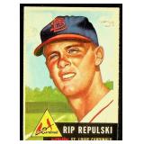 1953 Topps Rip Repulski #172 SHARP