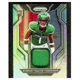 2022 Panini Prizm Ahmad Sauce Gardner Rookie