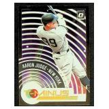 2021 Panini Donruss Optic Aaron Judge T-Minus