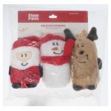 Zippy Paws Holiday Squeakie Buddies Plush Dog