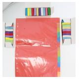 Pack of Assorted Color Dividers and 3 Packs of 11