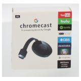 Google Chromecast 4k Streaming Device