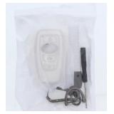 Soft Shell Car Key Cover for Subaru White