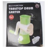 Multi-function Tabletop Drum Grater 5in1