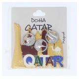 Doha Qatar Magnet Travel Collectible