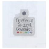 Emotional Support Coworker Keychain