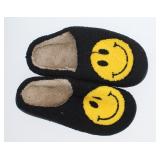 Smiley Face Slippers 8.5 New