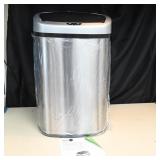 Sensor Can 13 gallon Stainless Oval Trashcan With