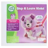 Leap frog Step & Learn With  Violet Letters