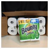 Bounty Paper Towels 8 Family Rolls