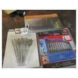 3 SETS OF NEW DRILL BITS