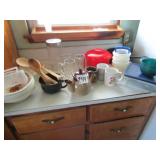 MISC. BOWLS, CUPS,MICROWAVE STEAMER