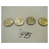 4- 1979 SUSAN B ANTHONY COINS