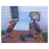 HOLLOWEEN DECOR, GLASS CHESS SET,, MORE