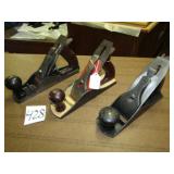 3- #4 WOOD PLANES