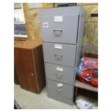 4 DRAWER WOODEN FILING Cabinet