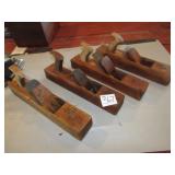 4- 16" WOOD PLANES