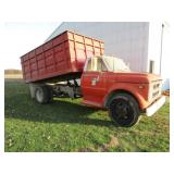 1970 CHEVRLET C-50 GRAIN TRUCK W/ 14 FT GRAIN BED,