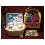 CABBAGE PATCH KIDS; PRECIOUS MOMENTS DOLLS;