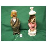 DOG DECANTER & MUSIC BOX 13"