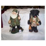 DUCKS UNLIMITED FIGURINES- DOG IS 2007/08 ,12"