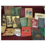 VINTAGE BOOKS- ROBIN HOOD, HUCKLEBERRY FINN;MORE