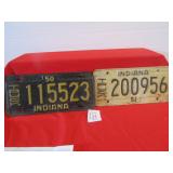 1950,51 INDIANA TRUCK PLATES 13 3/4"