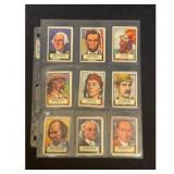 (18) 1952 Topps Look N See Cards