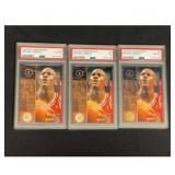 (3) Psa Graded 1994 Sp Michael Jordan Cards