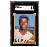 1962 Topps Ernie Banks Sgc 4