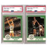 (2) Psa 7 1984 Star Larry Bird Cards