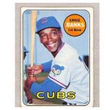 1969 Topps Crease Free Ernie Banks