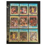 (9) 1988 Fleer Basketball High Grade Star Cards