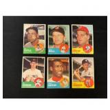 (55) Crease Free 1963 Topps Baseball Cards