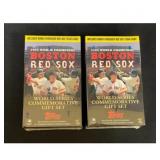 (2) 2004 Red Sox Sealed World Series Sets