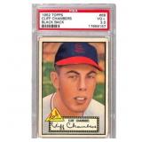 1952 Topps Cliff Chambers Black Back Psa 3.5