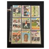 (18) Different 1977 Topps Baseball Stars