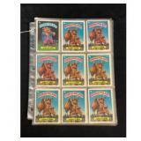 (99) 1986 Topps Garbage Pail Kids Cards