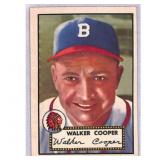 1952 Topps Walker Cooper Nice Condition