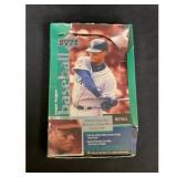 (13) Sealed 1998 Ud Baseball Packs With Box