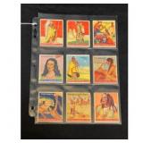 (18) 1933 Goudey Indian Gum Cards