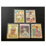 1980 Topps Baseball Partial Set