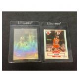 (2) Vintage Michael Jordan Cards