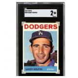 1964 Topps Sandy Koufax Sgc 2