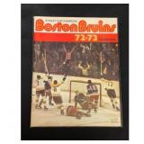 1972-73 Boston Bruins Yearbook