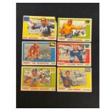 (10) 1955 Topps All American Football Cards