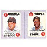 (2) 1968 Topps Game Baseball Hof